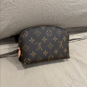 Louis Vuitton Brown Monogram Cosmetic Pouch